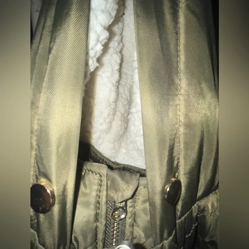 Girls' SO Brand Olive Green Hooded Anorak Jacket S-10-12Large Youth’s NeverWorn